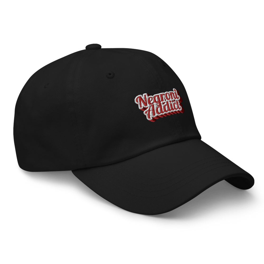 Negroni Addict Dad hat - Black - Cocktailored