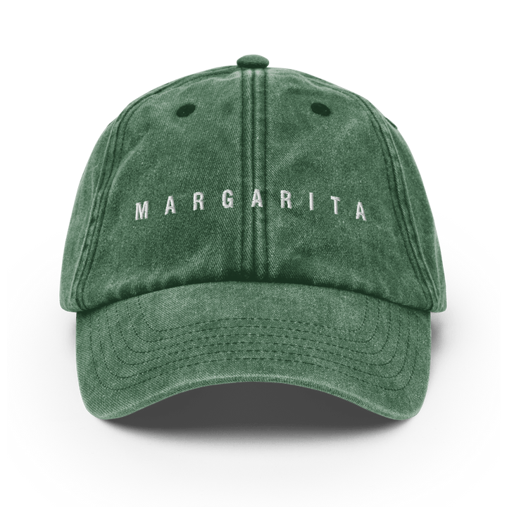 The Margarita Vintage Hat - Vintage Bottle Green - Cocktailored