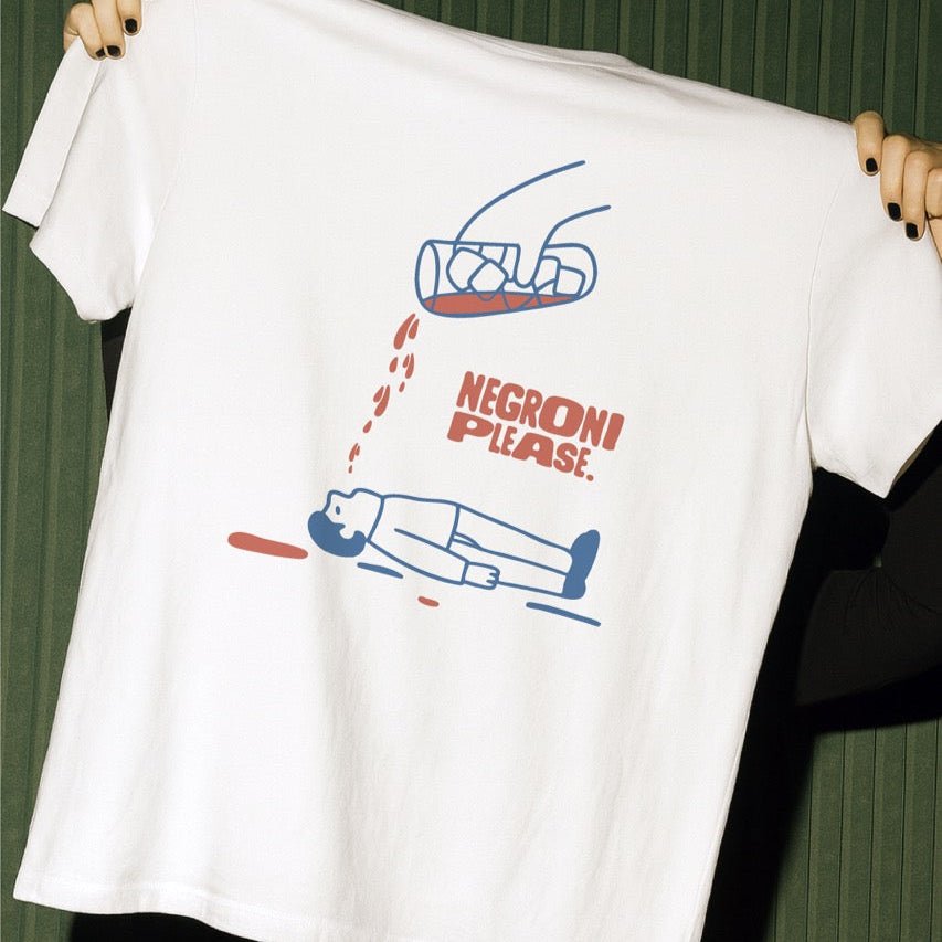 The Negroni Guy organic t-shirt - S - Cocktailored