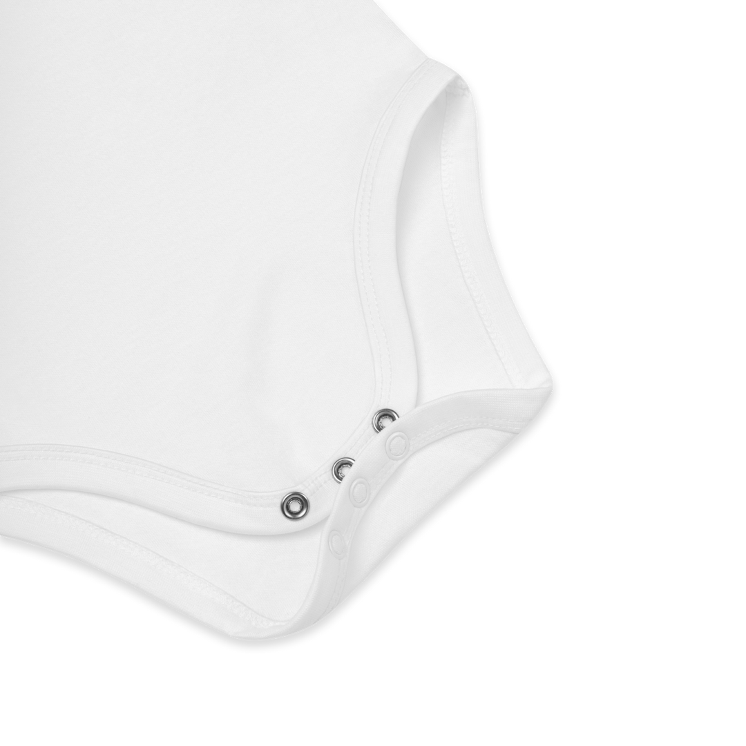 The Negroni Organic cotton baby bodysuit - White - Cocktailored