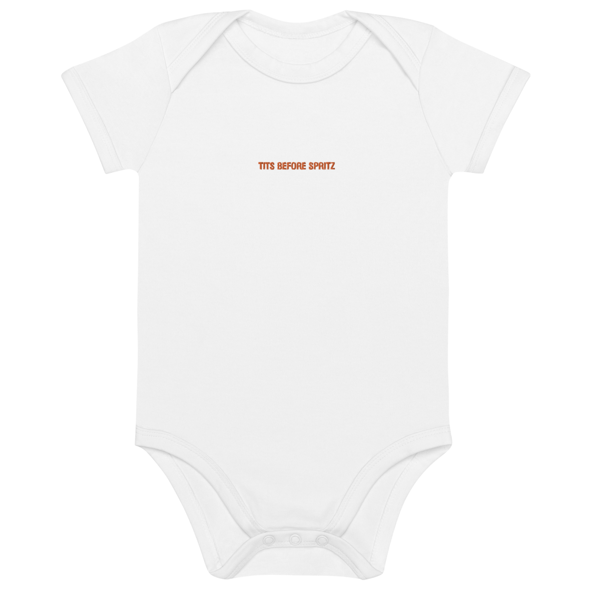 The Spritz Organic cotton baby bodysuit