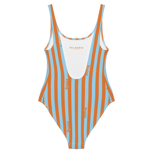The Spritz Striped Swimsuit - XS - Cocktailored