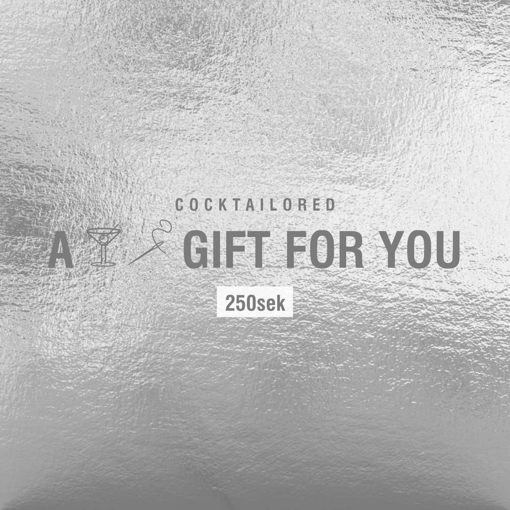Cocktailored Gift Card - Silver - Cocktailored