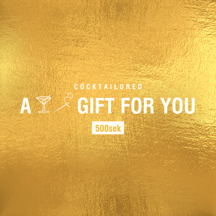 Cocktailored Gift Card - Gold - Cocktailored