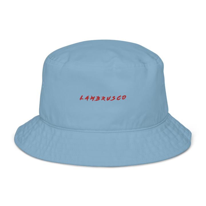 The Lambrusco Organic bucket hat - Slate Blue - Cocktailored