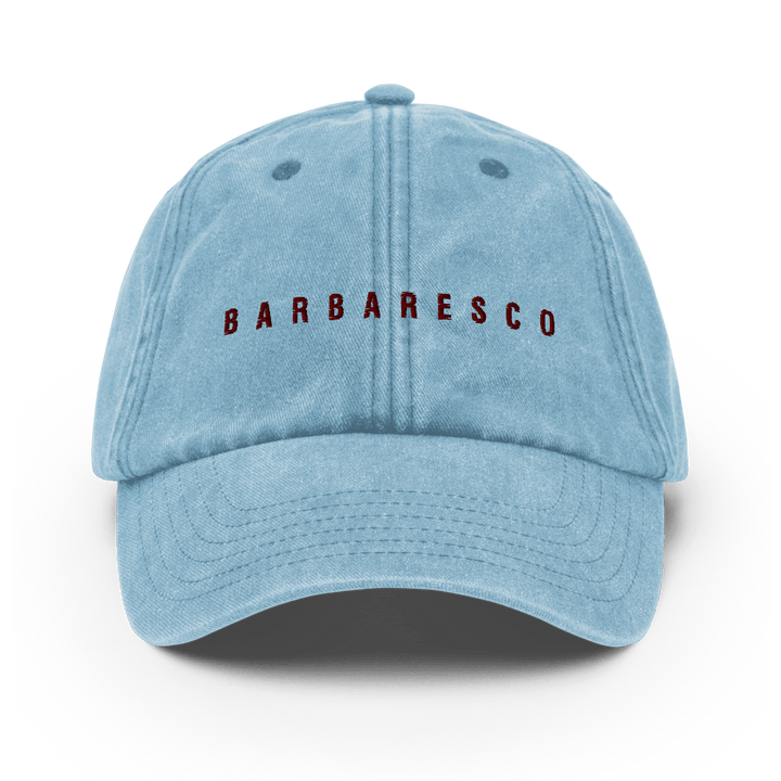 The Barbaresco Vintage Hat - Vintage Light Denim - Cocktailored