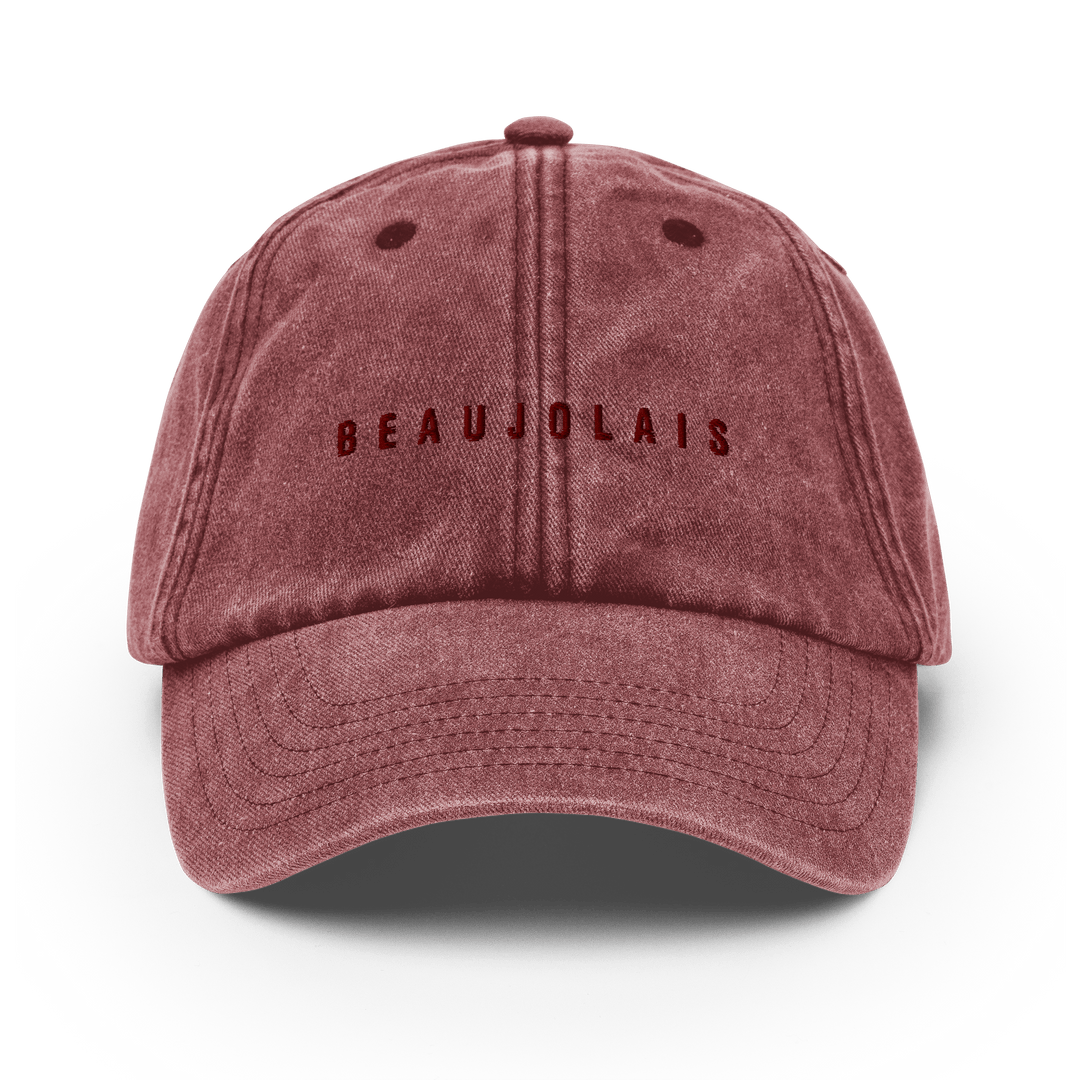 The Beaujolais Vintage Hat - Vintage Red - Cocktailored