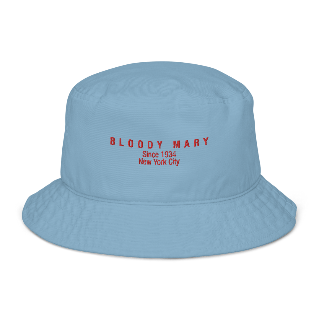 The Bloody Mary 1934 Organic bucket hat - Slate Blue - Cocktailored