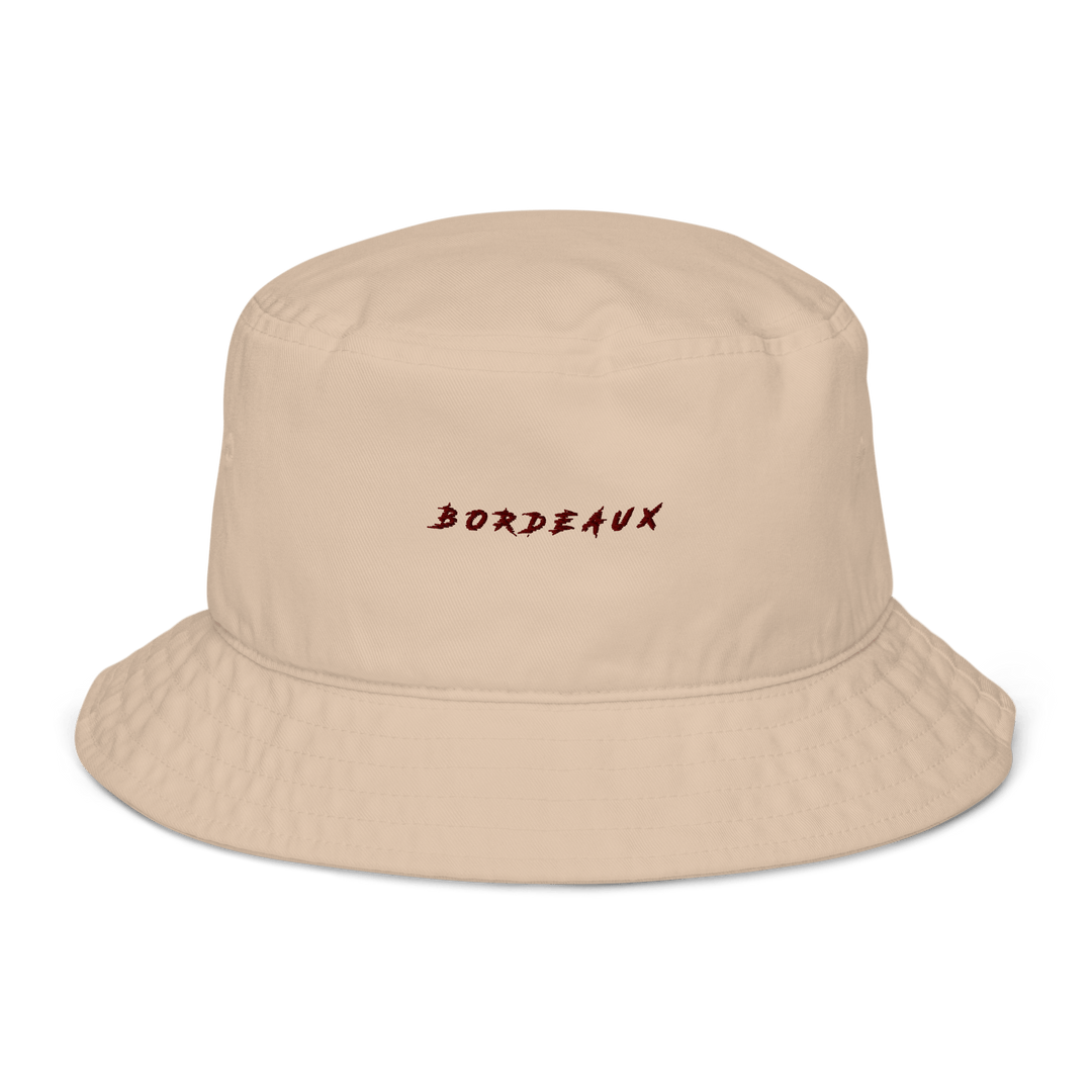 The Bordeaux Organic bucket hat - Stone - Cocktailored