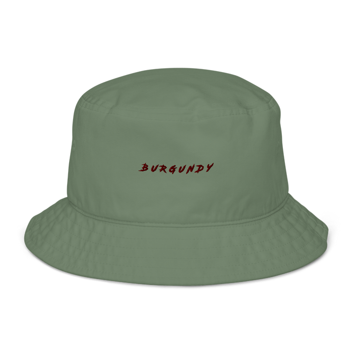 The Burgundy Organic bucket hat - Dill - Cocktailored
