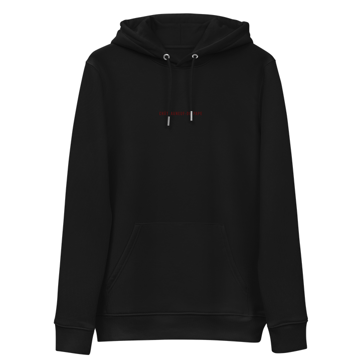 The Châteauneuf-du-Pape eco hoodie - Black - Cocktailored