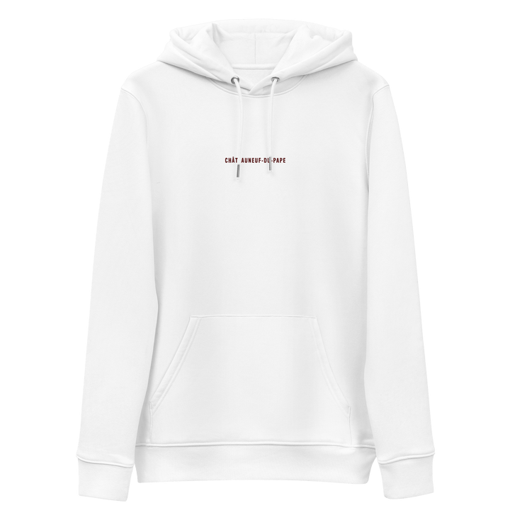 The Châteauneuf-du-Pape eco hoodie - White - Cocktailored