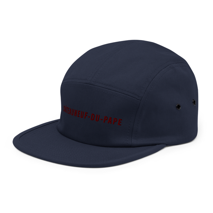 The Châteauneuf-du-Pape Hipster Hat - Navy - Cocktailored
