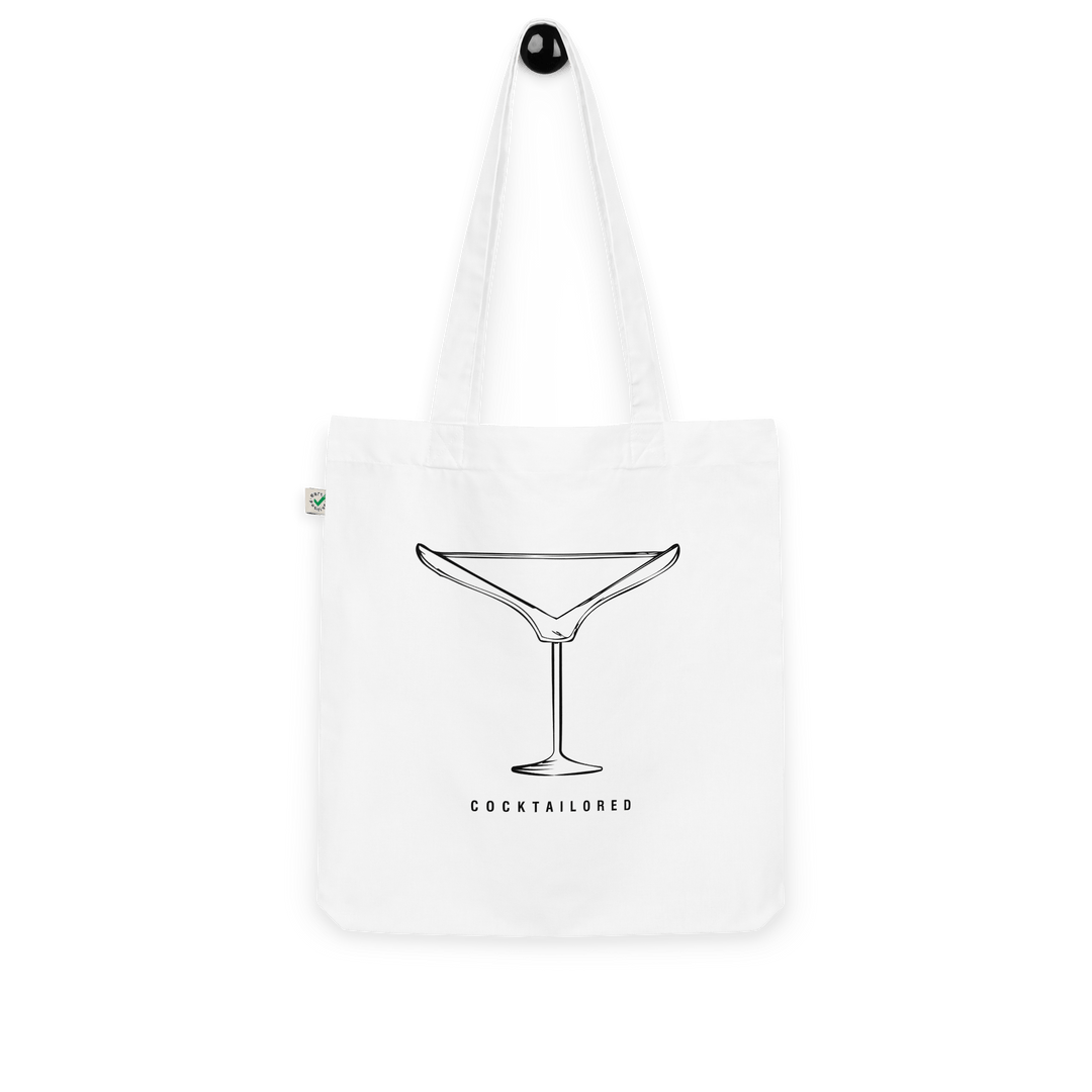 The Cocktailored Organic tote bag - White - Cocktailored