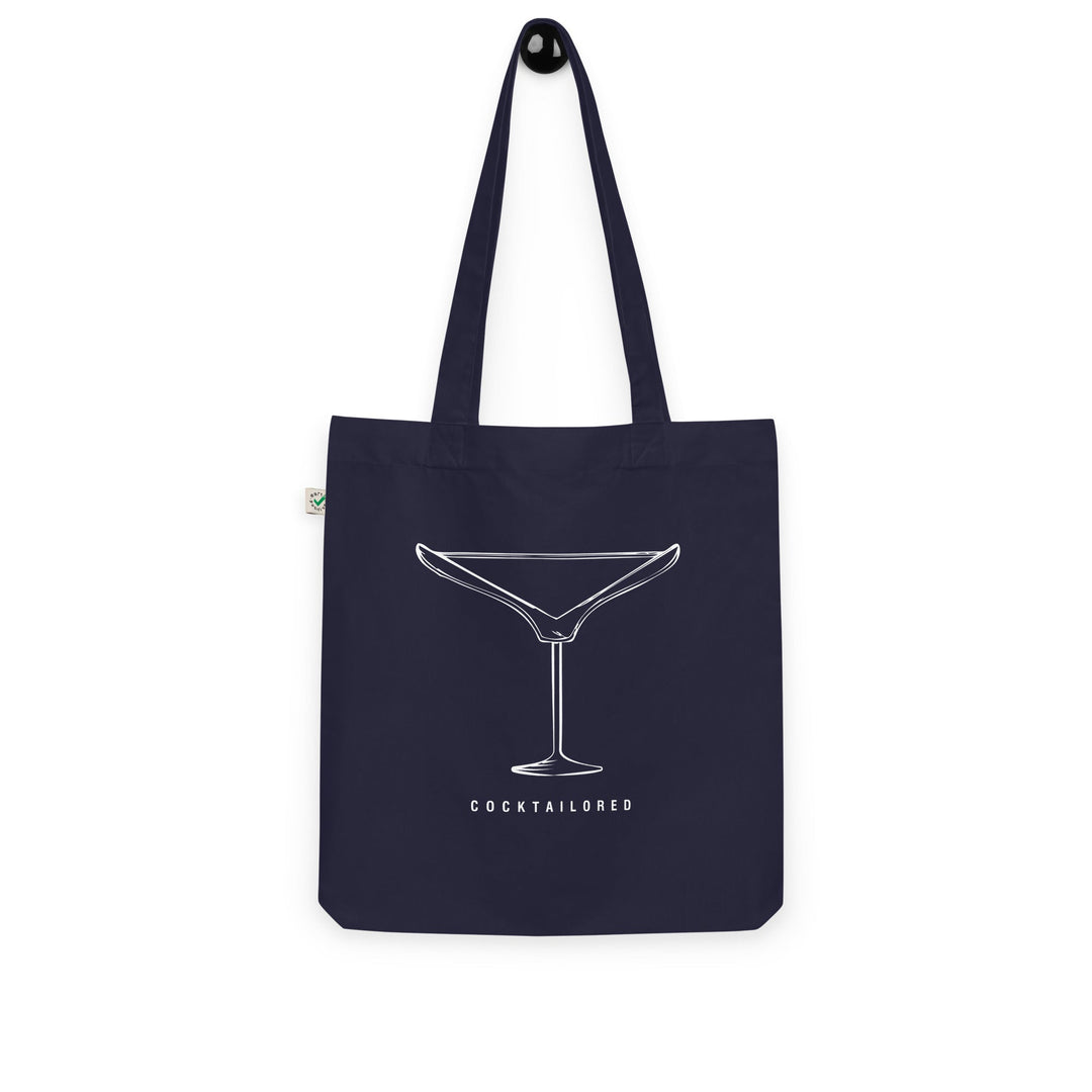 The Cocktailored Organic tote bag - Navy - Cocktailored