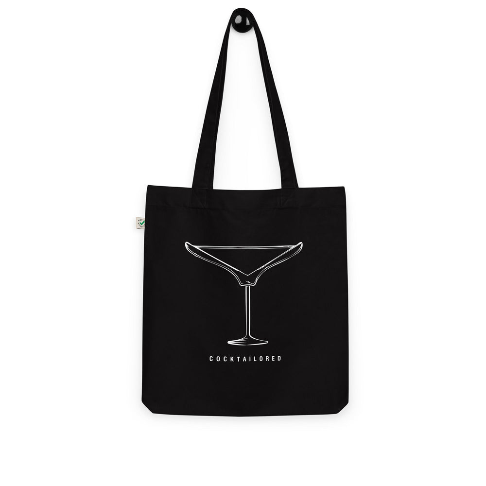 The Cocktailored Organic tote bag - Black - Cocktailored