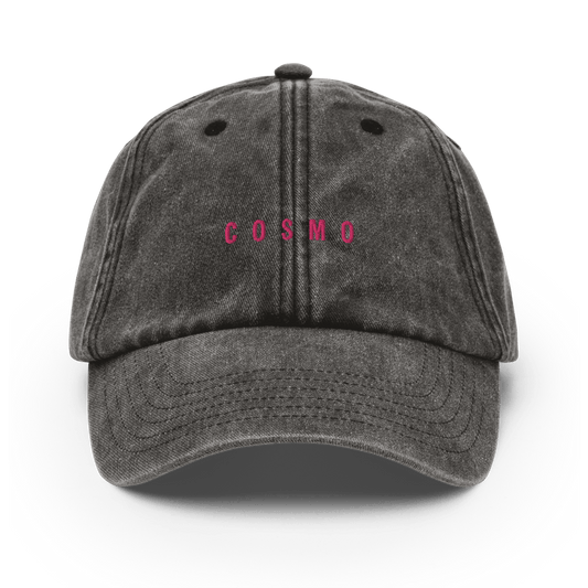 Vintage-Cap Cosmo – Vintage-Schwarz