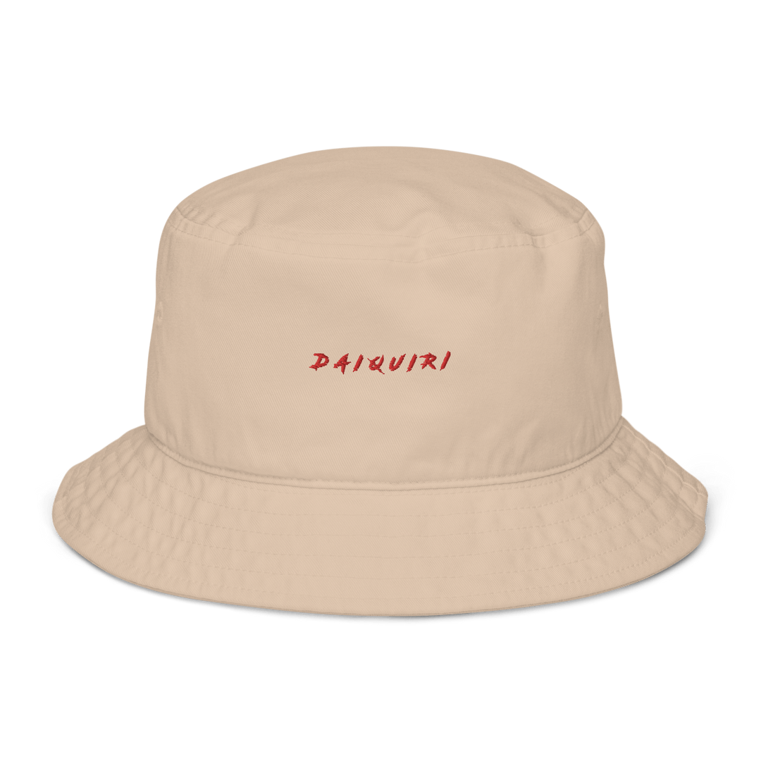 The Daiquiri Organic bucket hat - Stone - Cocktailored