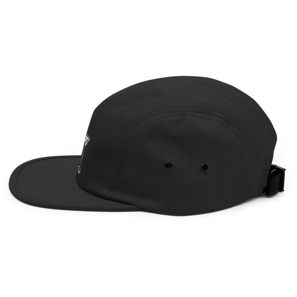 The Dry Martini Glass Hipster Hat - Black - Cocktailored
