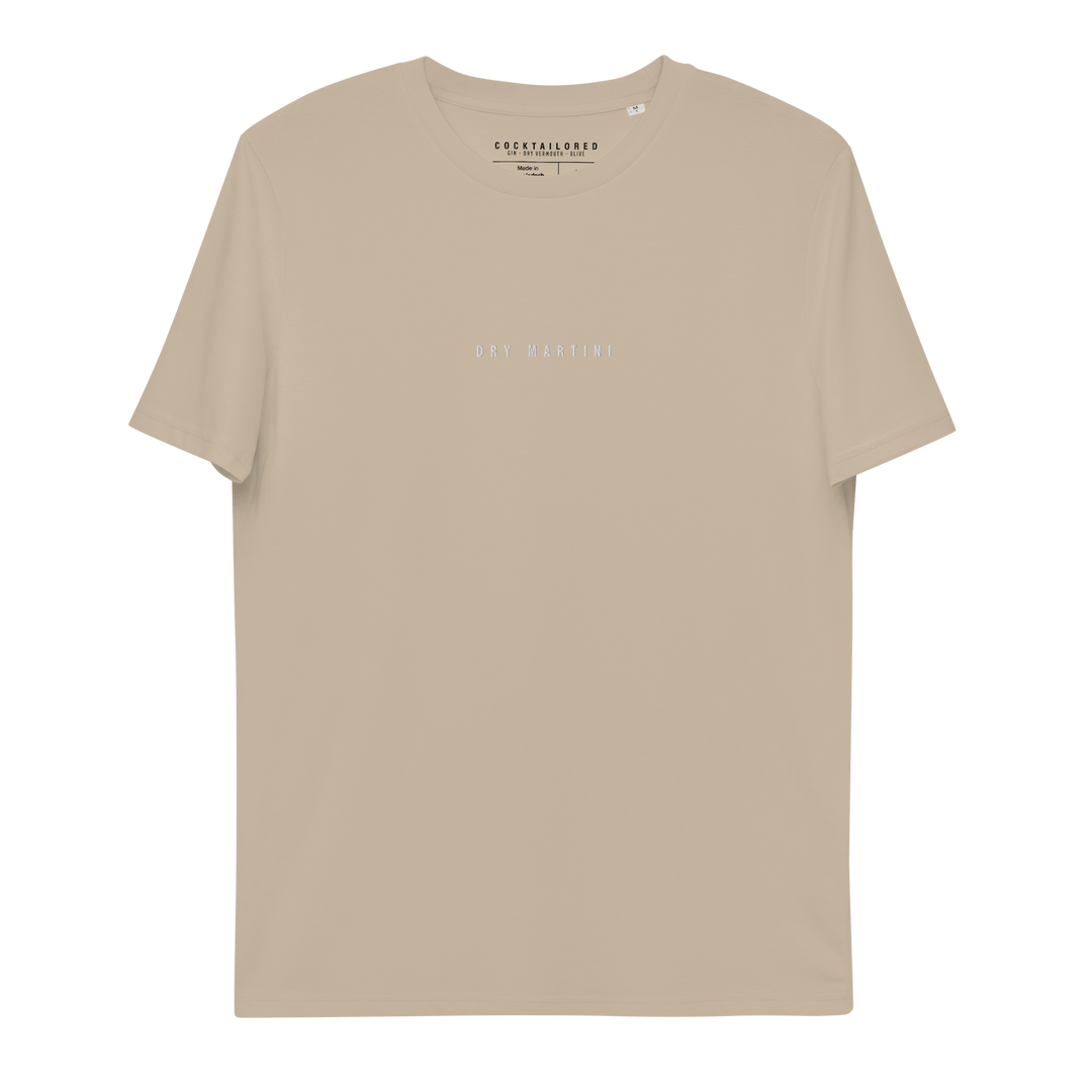 The Dry Martini organic t-shirt - Desert Dust / L - Cocktailored