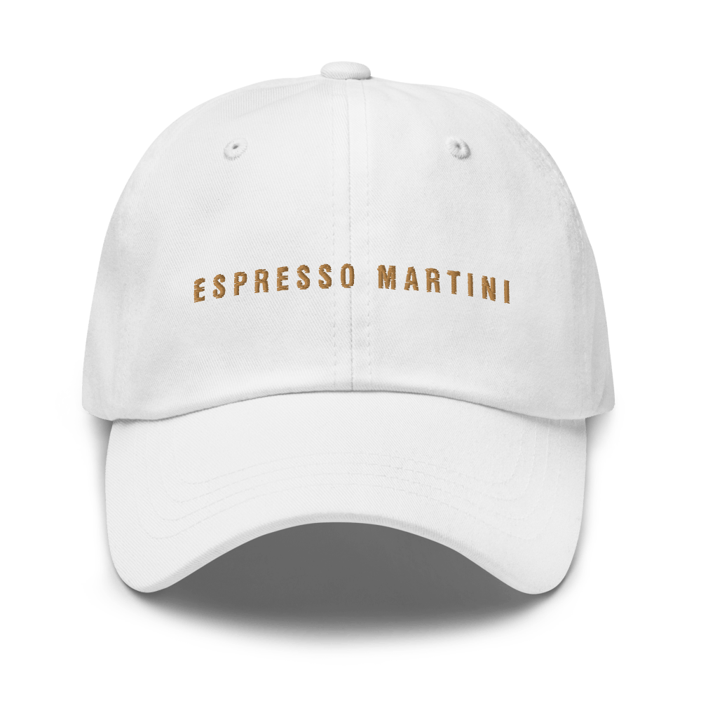 The Espresso Martini Cap - White - Cocktailored