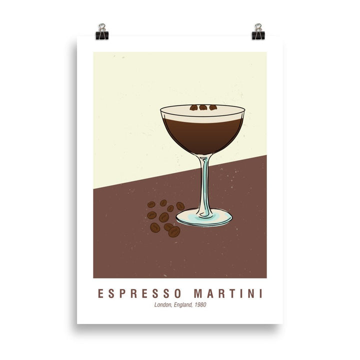 The Espresso Martini Poster - 50x70 cm - Cocktailored