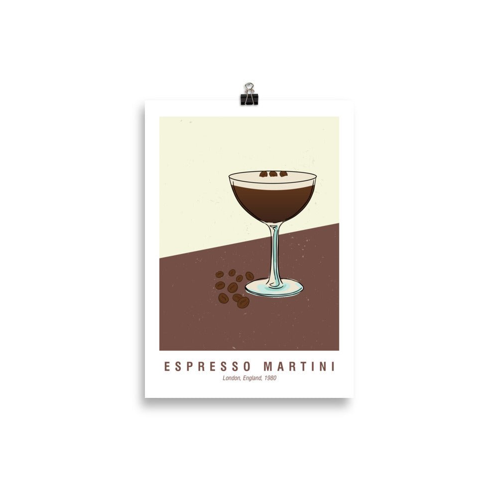 The Espresso Martini Poster - 21x30 cm - Cocktailored