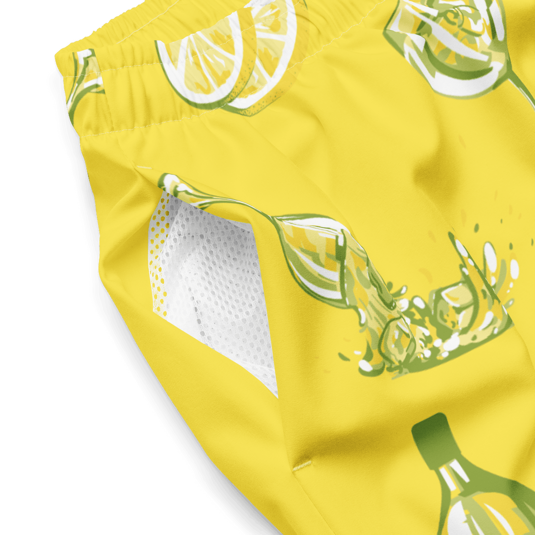 The Gin and Tonic Swim Trunks - XS - Cocktailored