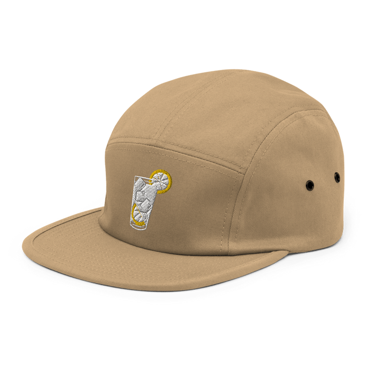 The Gin & Tonic Glass Hipster Hat - Khaki - Cocktailored