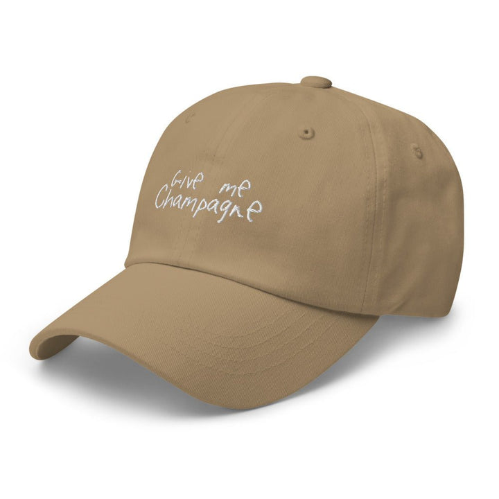 The Give Me Champagne Dad hat - Pink - Cocktailored