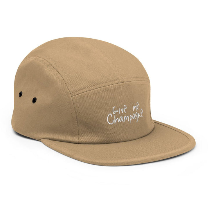 The Give Me Champagne Hipster Hat - Khaki - Cocktailored
