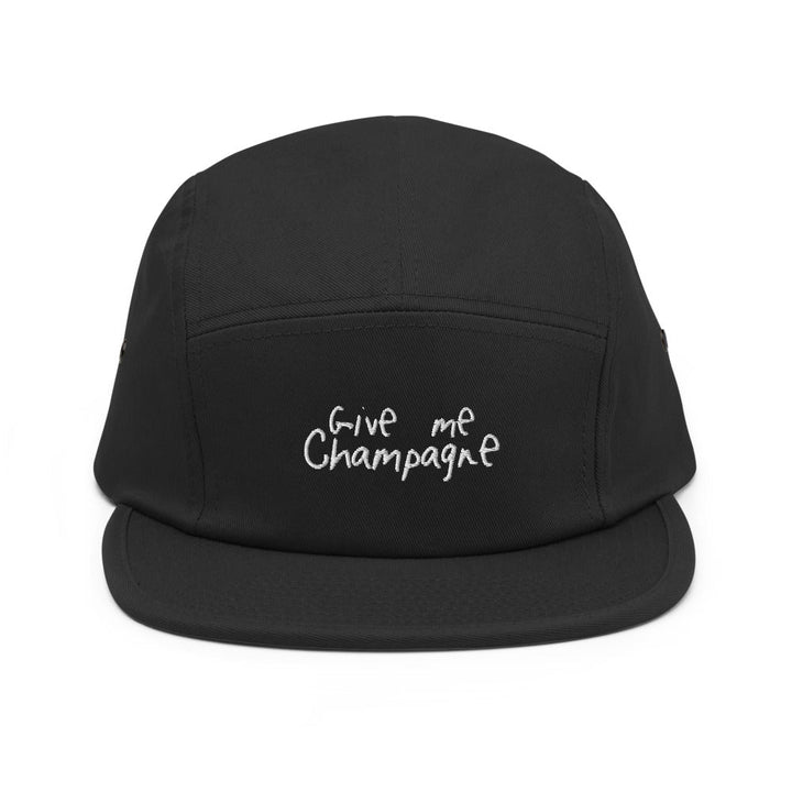 The Give Me Champagne Hipster Hat - Black - Cocktailored