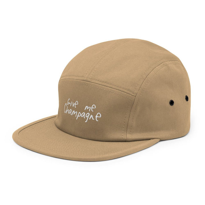 The Give Me Champagne Hipster Hat - Khaki - Cocktailored