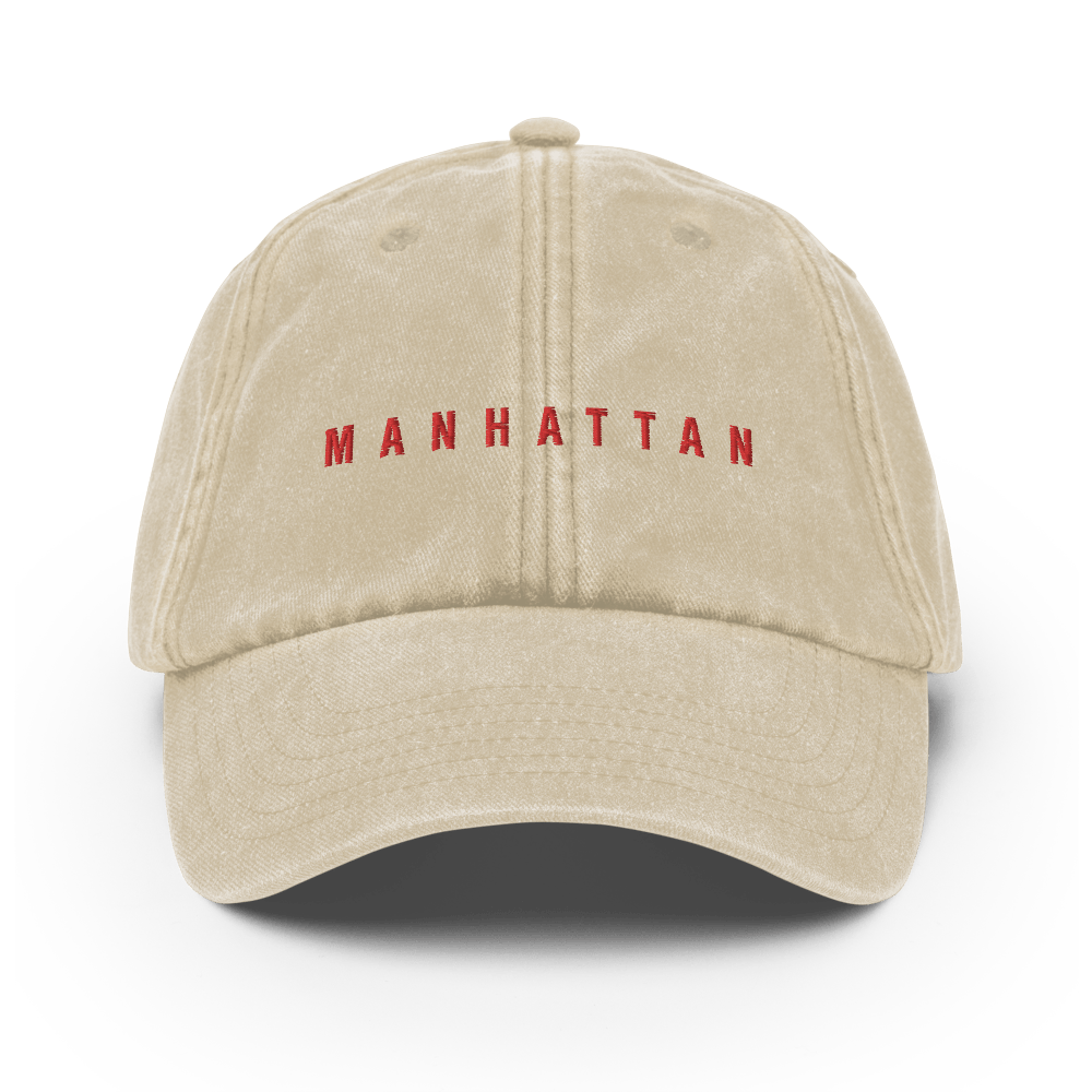 The Manhattan Vintage Hat - Vintage Stone - Cocktailored