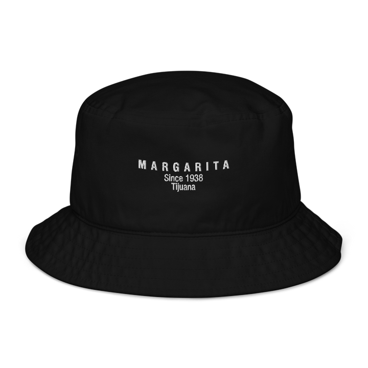 The Margarita 1938 Organic bucket hat - Black - Cocktailored