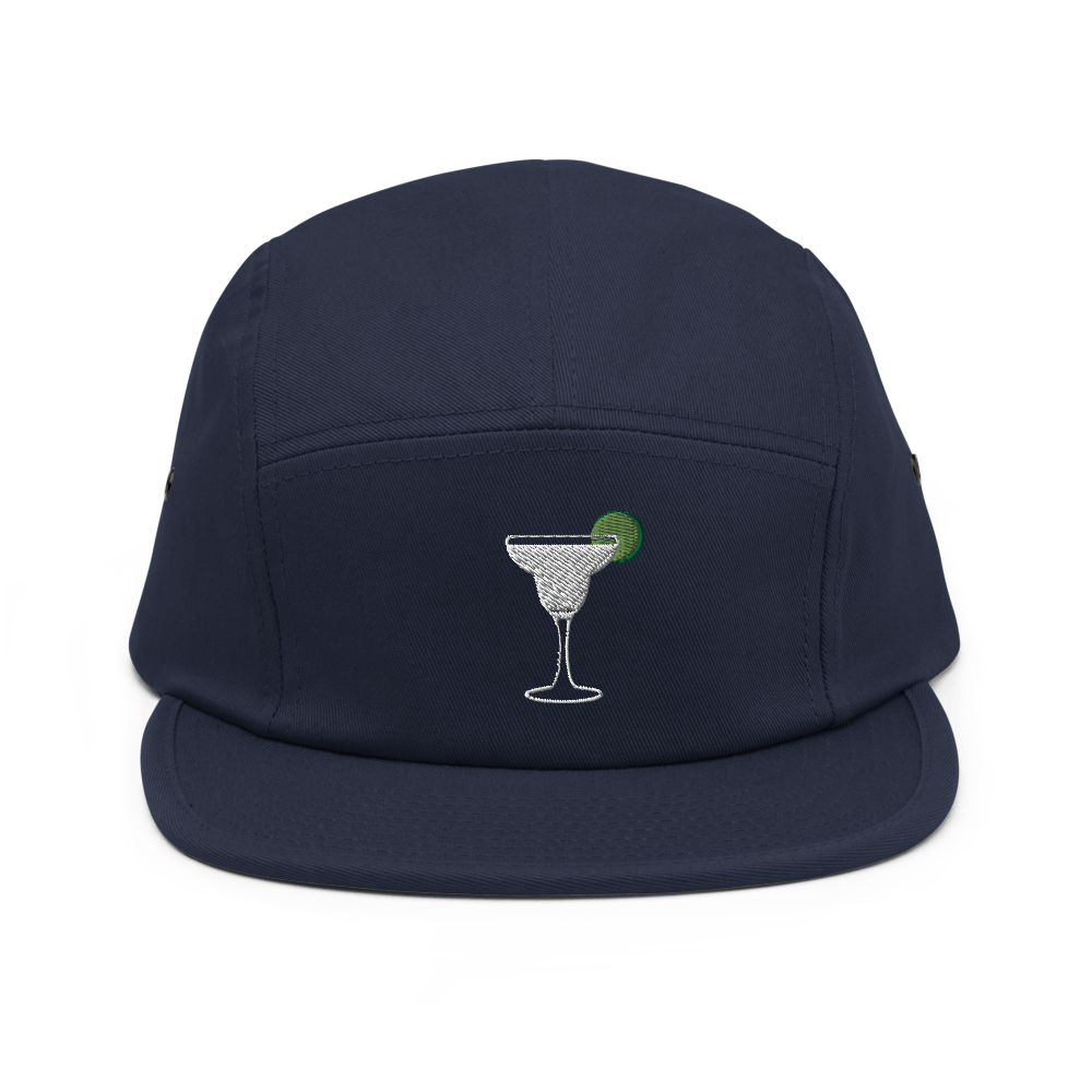 The Margarita Cocktail Hipster Hat - Navy - Cocktailored