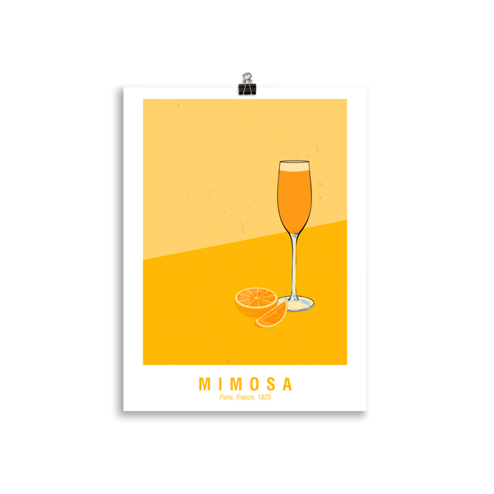 The Mimosa Poster - 30x40 cm - Cocktailored