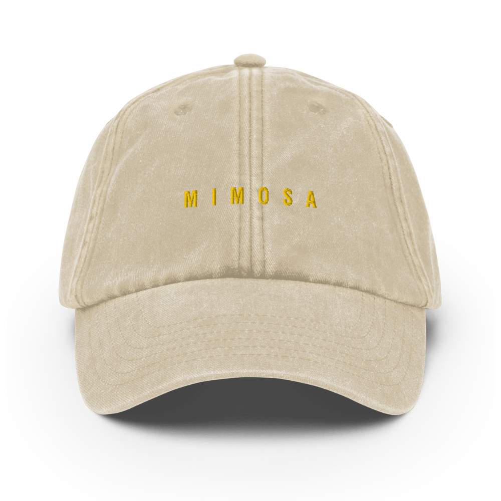 The Mimosa Vintage Hat - Vintage Stone - Cocktailored