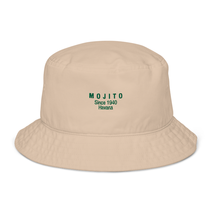 The Mojito 1940 Organic bucket hat - Stone - Cocktailored