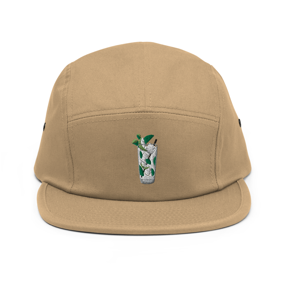 The Mojito Glass Hipster Hat - Khaki - Cocktailored