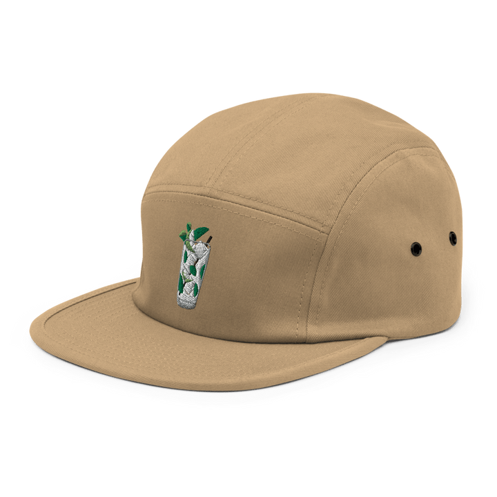 The Mojito Glass Hipster Hat - Khaki - Cocktailored