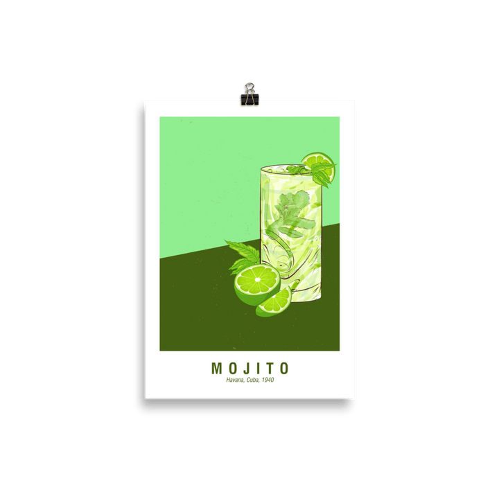The Mojito Poster - 21x30 cm - Cocktailored