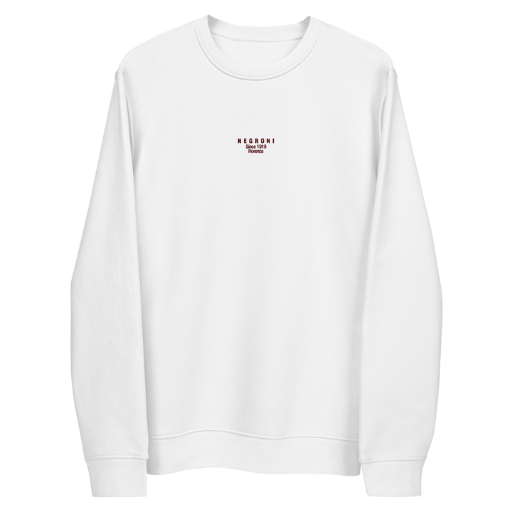 The Negroni "Made In" Eco Sweatshirt - White / L - Cocktailored