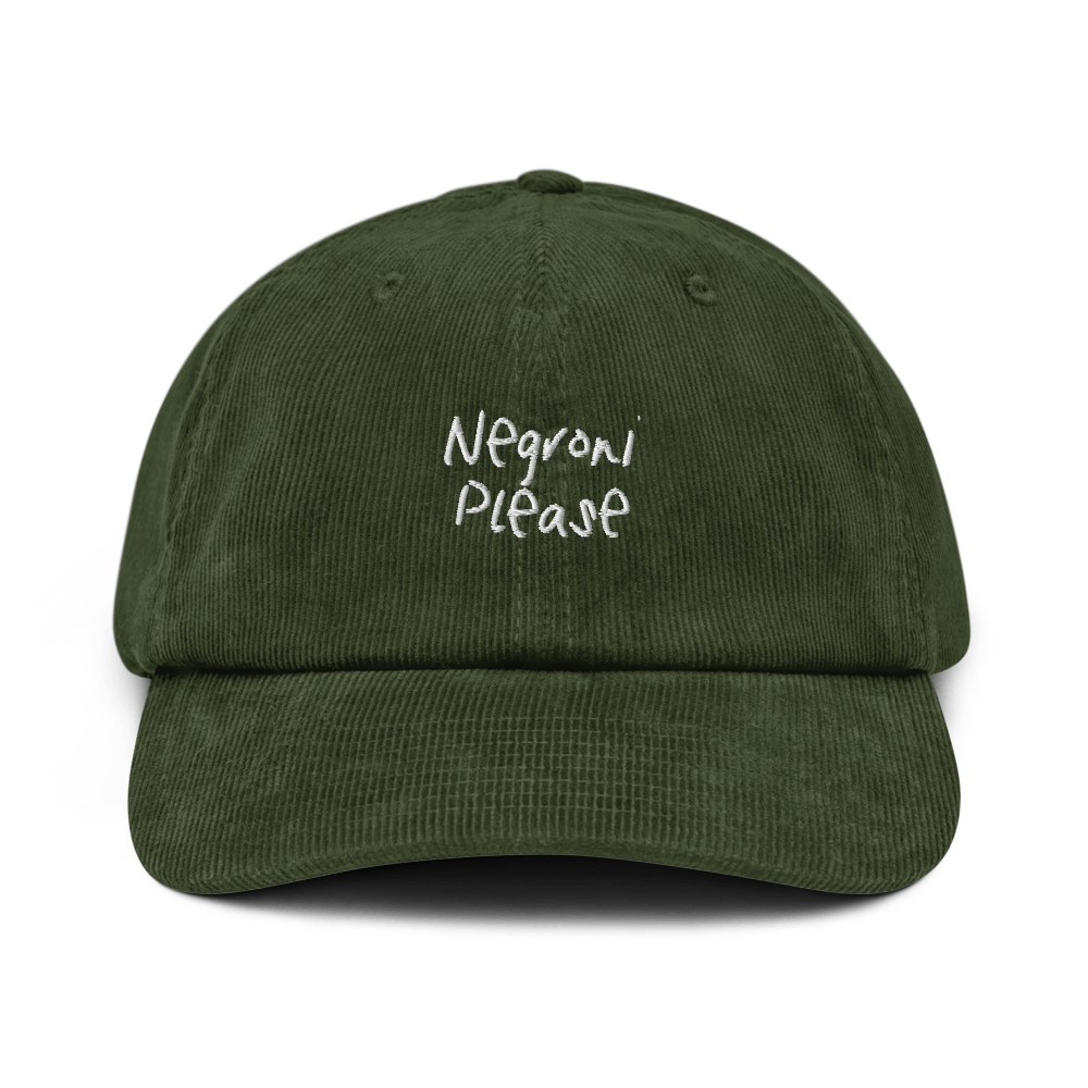 The Negroni Please Corduroy hat