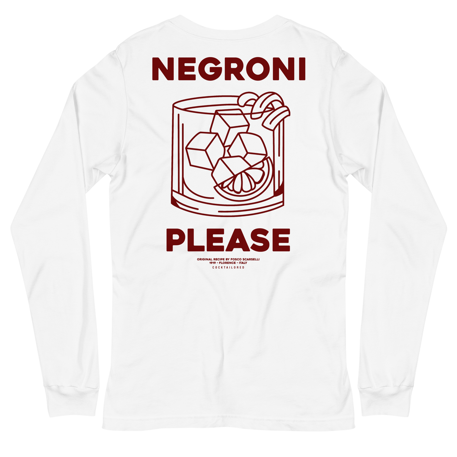 The Negroni Pls. Long Sleeve Tee