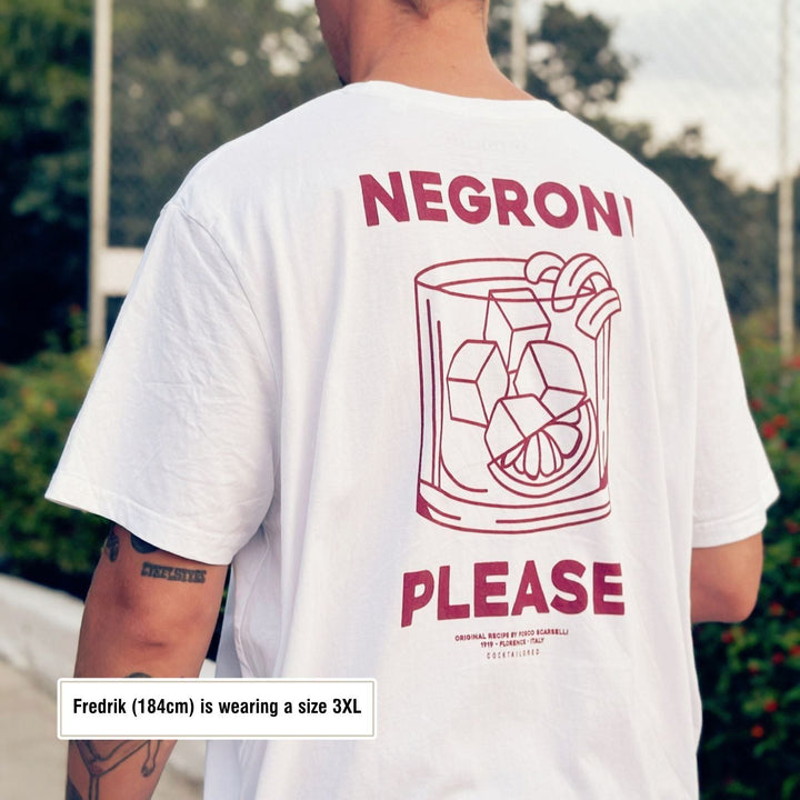 The Negroni Pls. Organic T-shirt - French Navy - Cocktailored