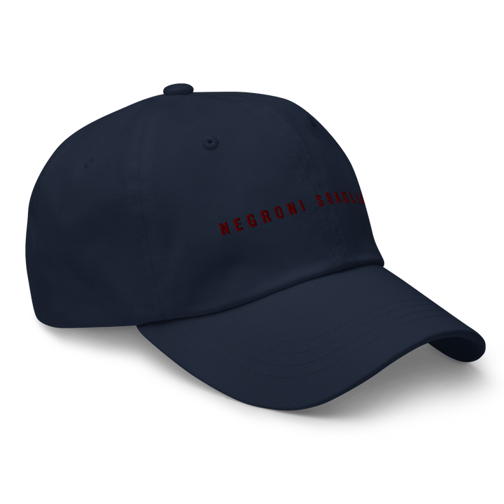 The Negroni Sbagliato Dad hat - Navy - Cocktailored