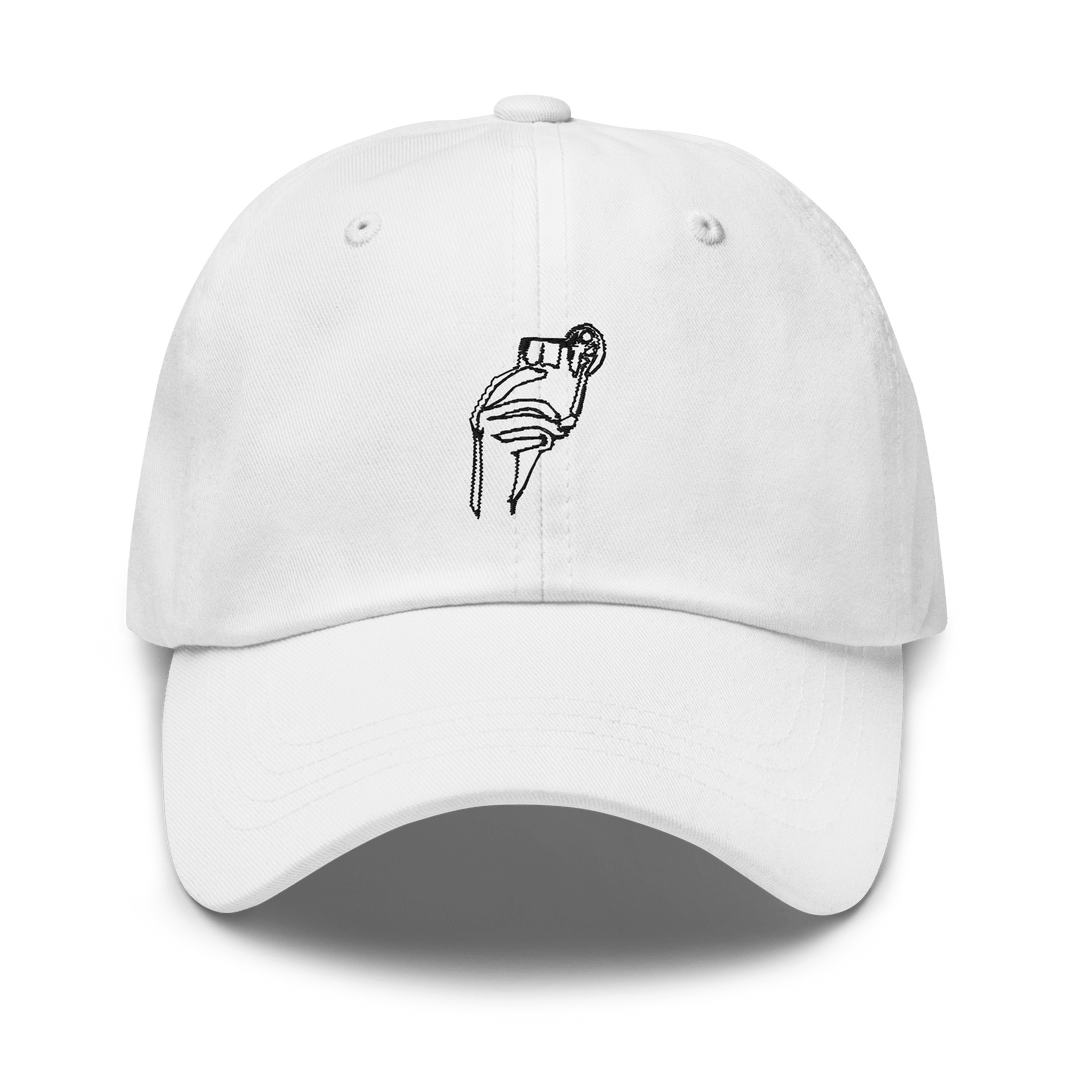The Negroni Society Dad hat "THE DRINK" - White - Cocktailored