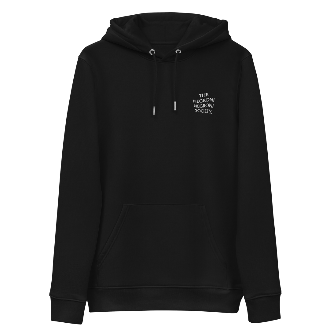 The Negroni Society eco hoodie - Winter Sale - Black - Cocktailored