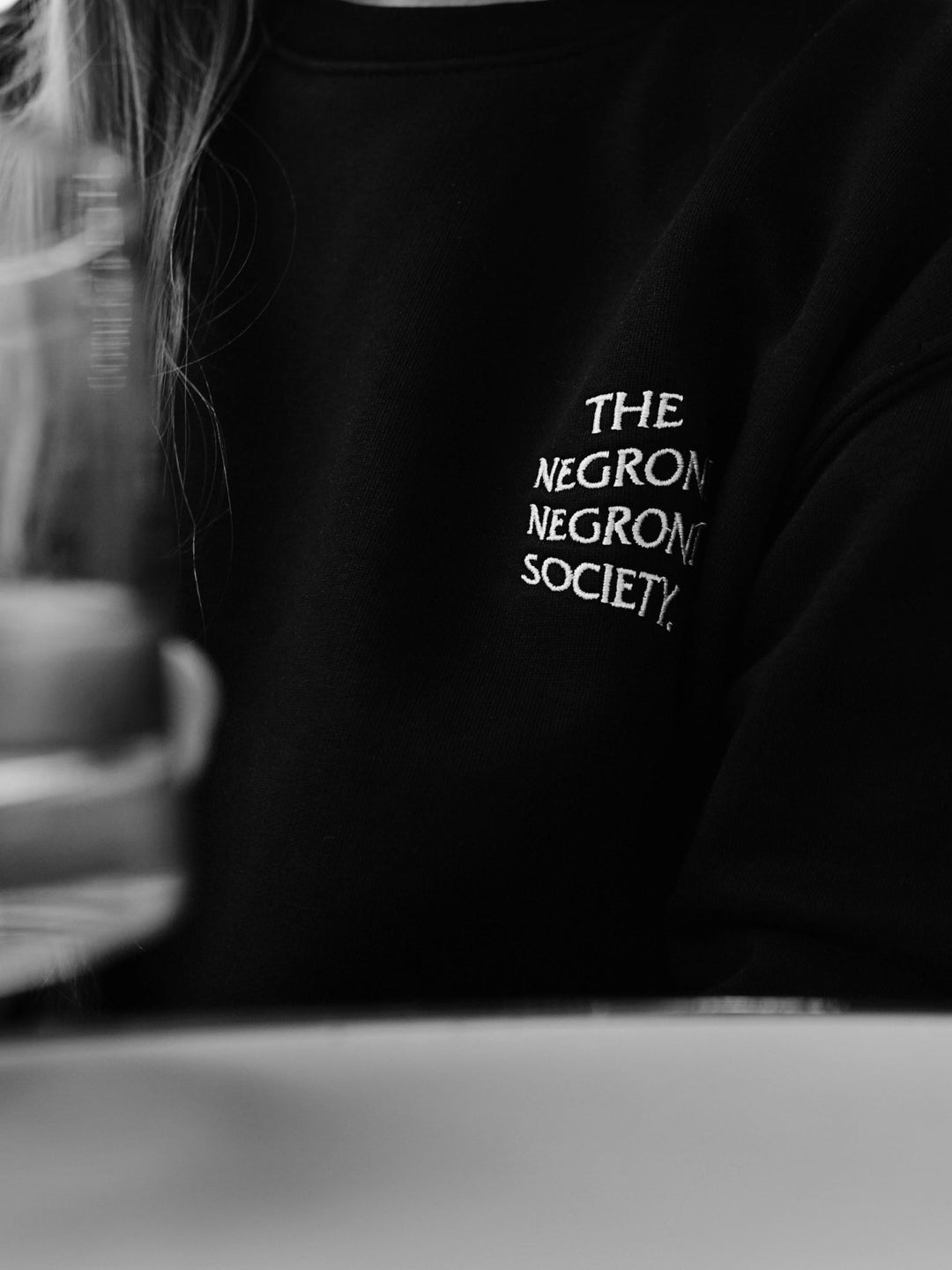 The Negroni Society eco sweatshirt - White - Cocktailored
